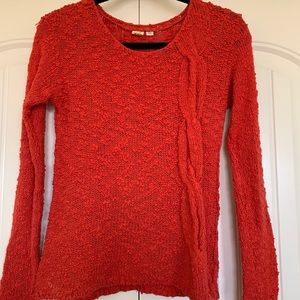 Anthropologie cable knit sweater